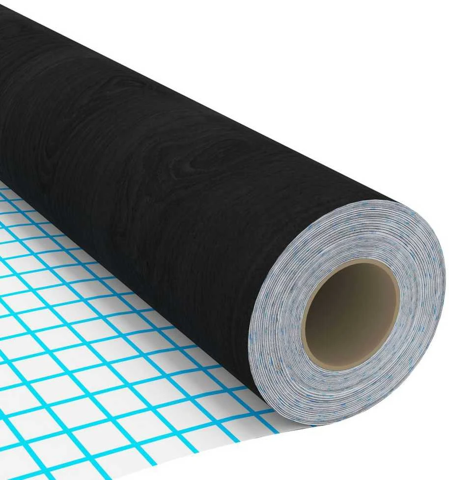 Lipnios plėvelės baldams, 2vnt., medienos, 500x90cm, PVC