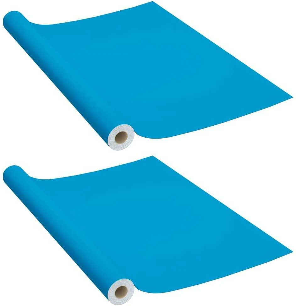 Lipnios plėvelės baldams, 2vnt., mėlynos, 500x90cm, PVC