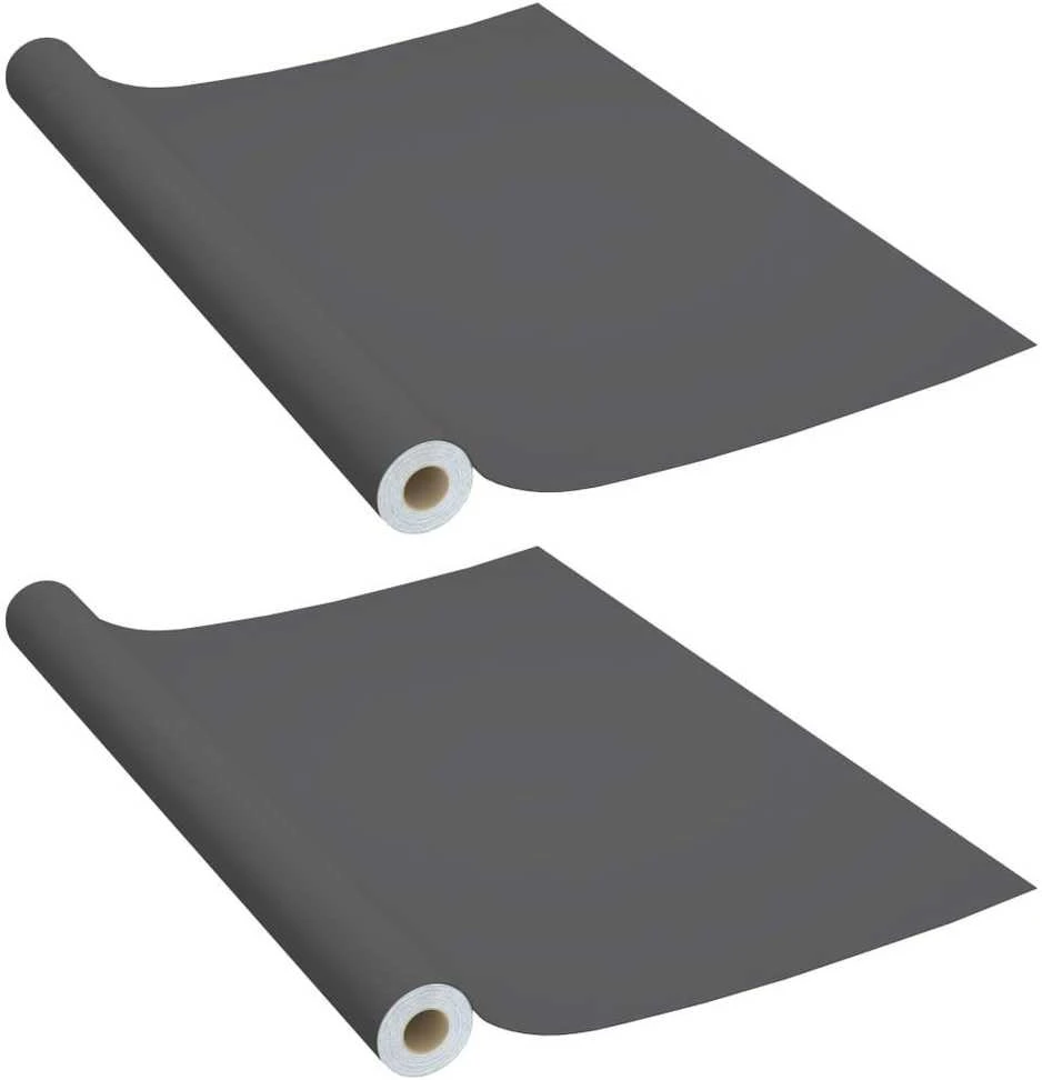 Lipnios plėvelės baldams, 2vnt., pilkos, 500x90cm, PVC
