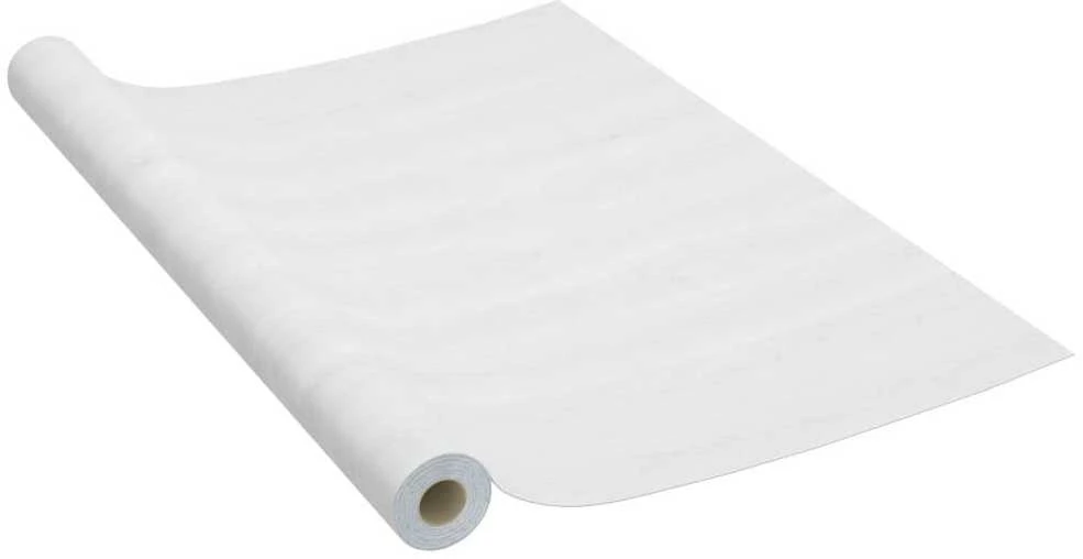Lipnios plėvelės durims, 4vnt., baltos medienos, 210x90cm, PVC