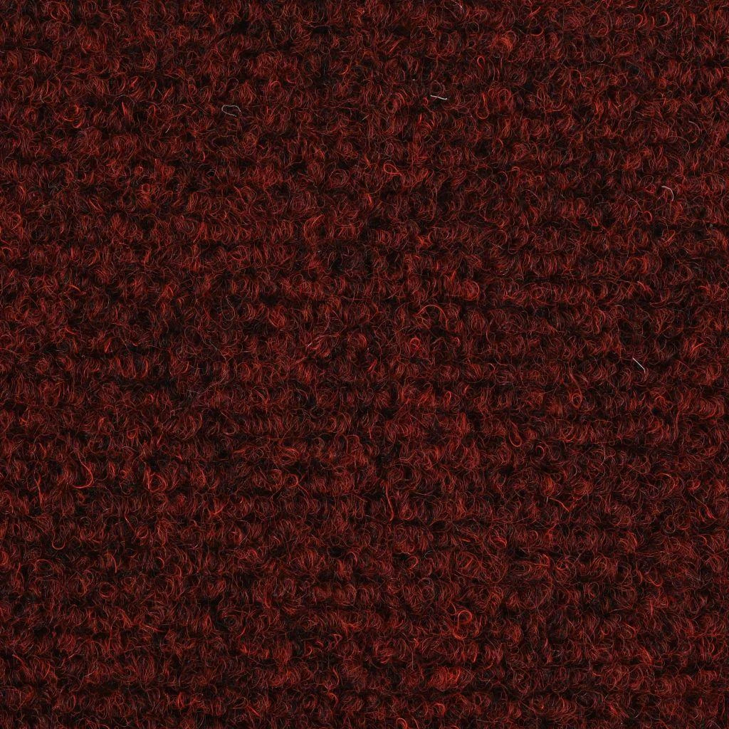 Lipnūs laiptų kilimėliai, 15 vnt., 56x17x3 cm, raudoni
