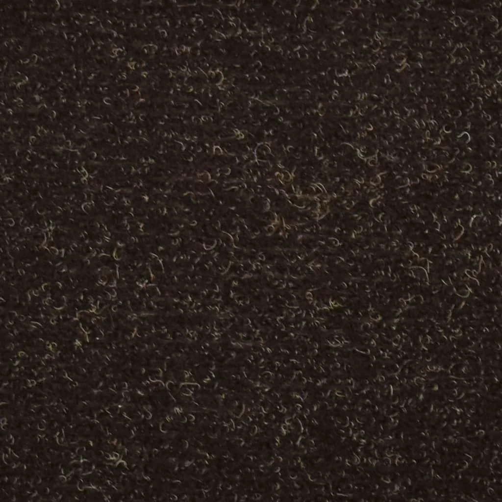 Lipnūs laiptų kilimėliai, 5vnt., tamsiai rudi, 65x21x4cm