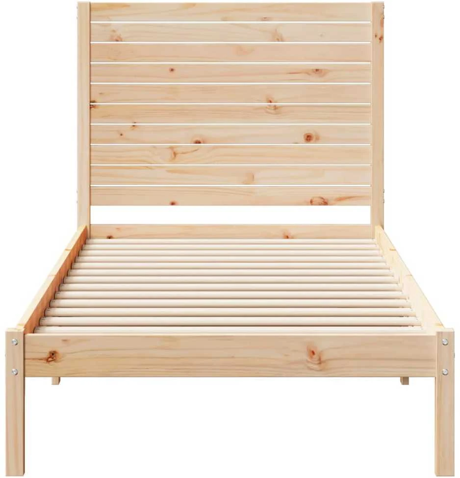 Lova Lovos rėmas be čiužinio, 90x210cm, medienos masyvas, itin ilgas