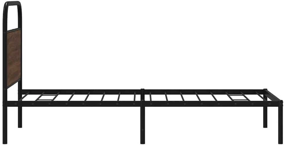 Lova Lovos rėmas be čiužinio, rudos ąžuolo, 107x203 cm