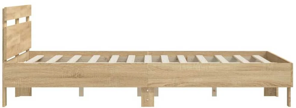 Lovos rėmas su galvūgaliu, ąžuolo, 150x200cm, apdirbta mediena