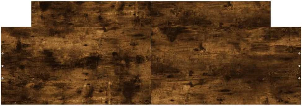 Lovos rėmas su galvūgaliu ir kojūgaliu, dūminis, 150x200cm