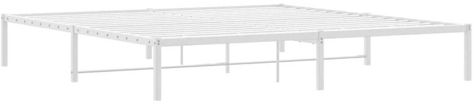 Lova Metalinis lovos rėmas, baltos spalvos, 193x203 cm