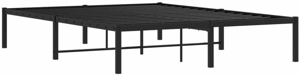 Lova Metalinis lovos rėmas, juodos spalvos, 135x190cm