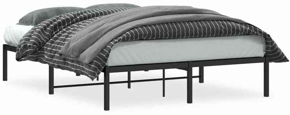 Lova Metalinis lovos rėmas, juodos spalvos, 135x190cm