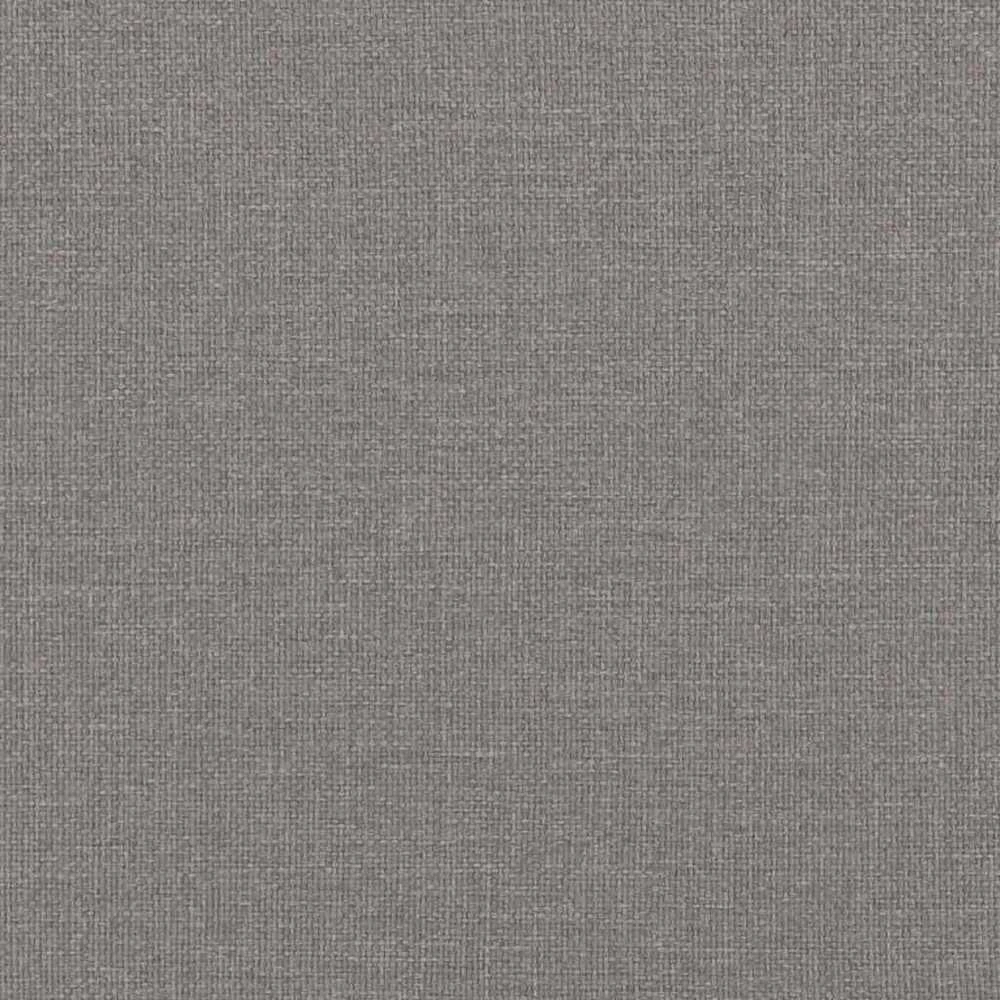 Osmanų lovos rėmas be čiužinio, kreminis, 140x200 cm, audinys