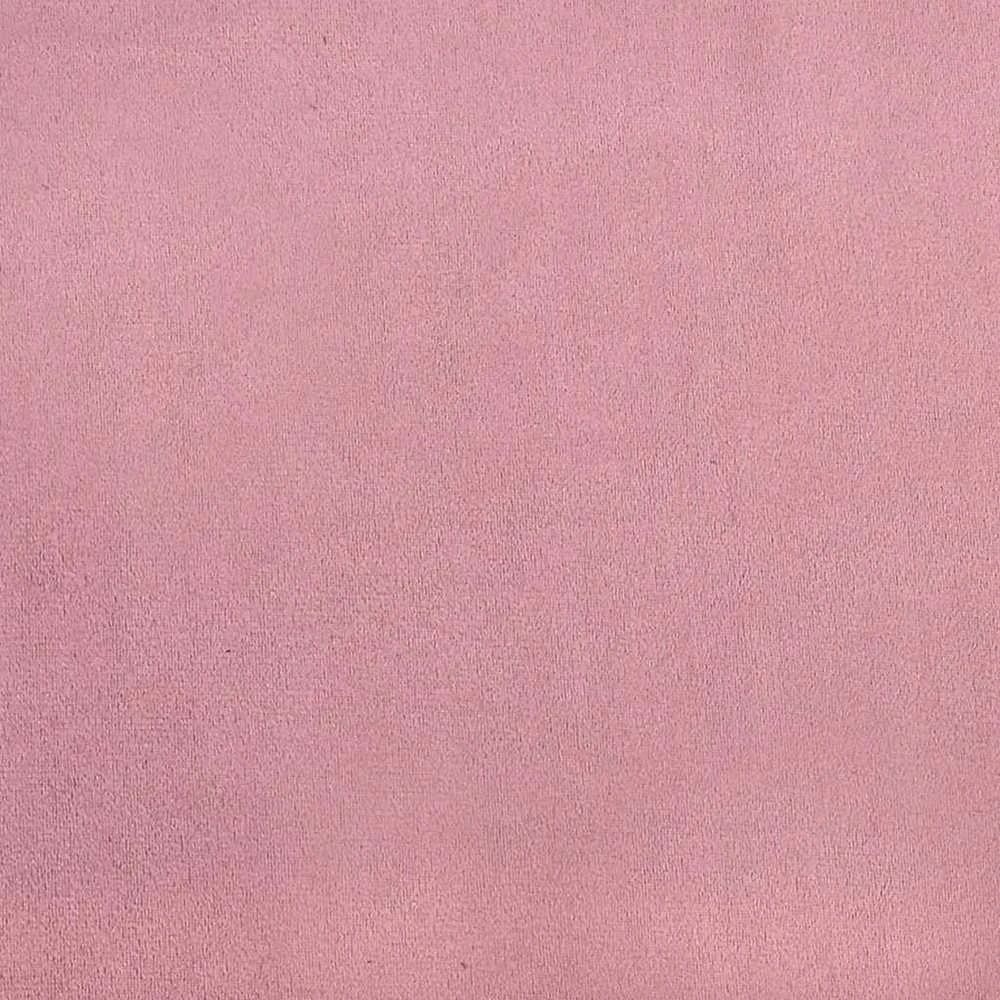 Osmanų lovos rėmas su čiužiniais, rožinis, 180x200cm, aksomas