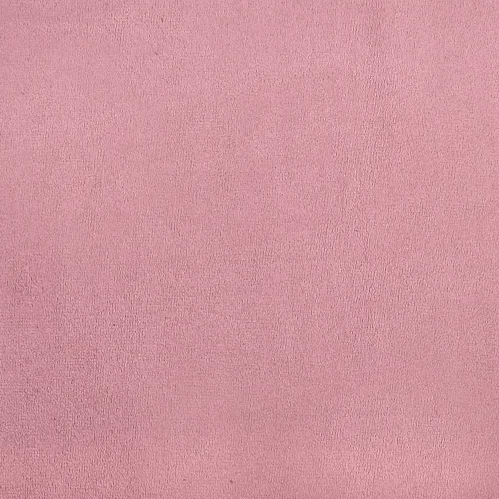 Osmanų lovos rėmas su čiužiniais, rožinis, 200x200cm, aksomas