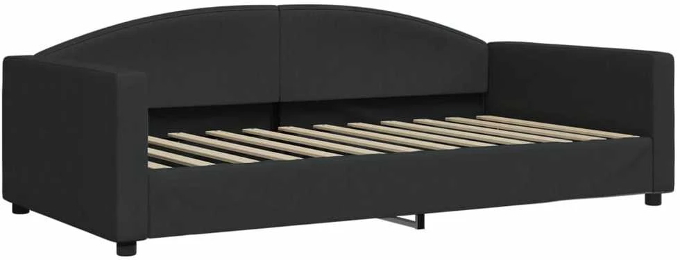 Sofa, juodos spalvos, 100x200cm, audinys