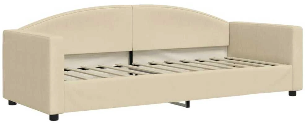 Sofa, kreminės spalvos, 80x200cm, audinys