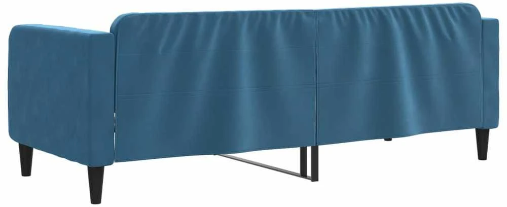 Sofa, mėlynos spalvos, 80x200cm, aksomas