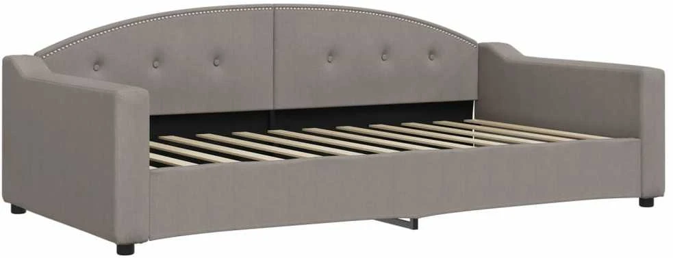 Sofa, taupe spalvos, 100x200cm, audinys