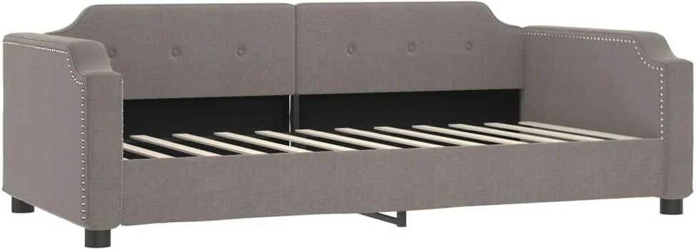 Sofa, taupe spalvos, 90x200cm, audinys
