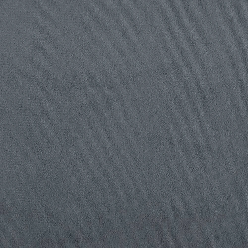 Lova su ištraukiama dalimi/stalčiais, pilka, 90x200cm, aksomas