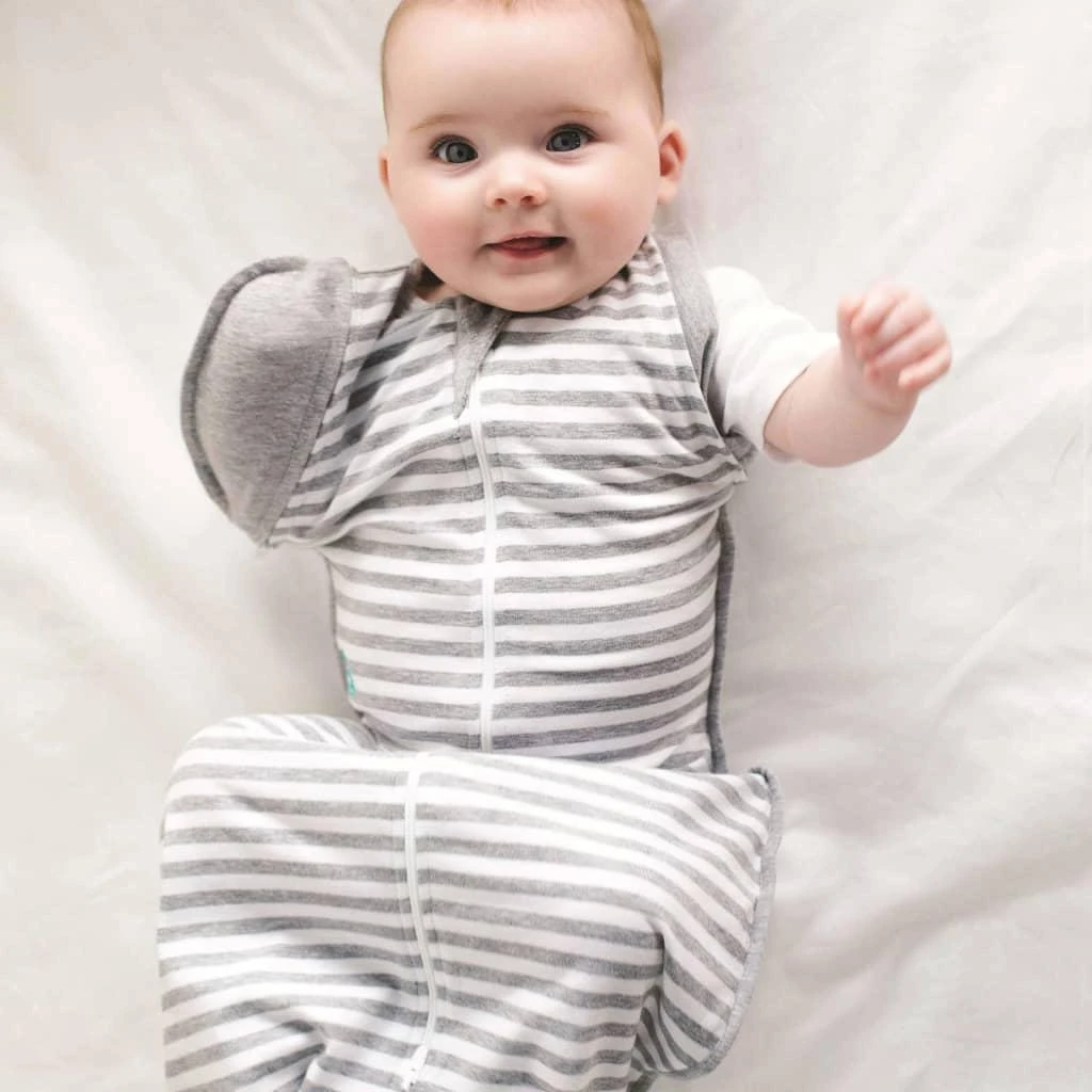 Love to Dream Vystyklas kūdikiui Swaddle UP, pilkas, L dydžio