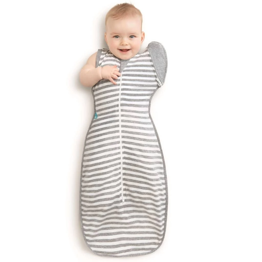 Love to Dream Vystyklas kūdikiui Swaddle UP, pilkas, L dydžio