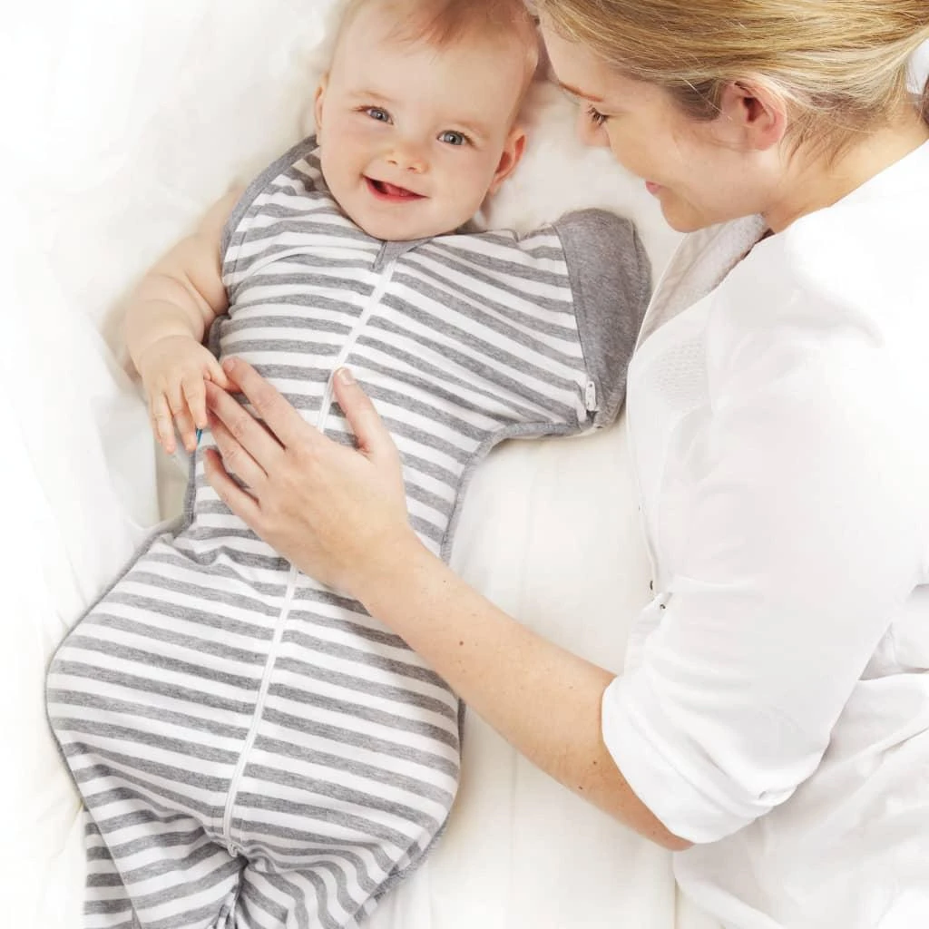 Love to Dream Vystyklas kūdikiui Swaddle UP, pilkas, M dydžio