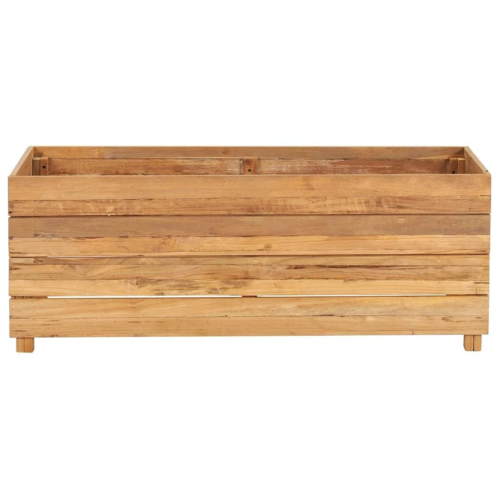 Aukštas lovelis, 100x40x38cm, perdirbtas tikmedis ir plienas