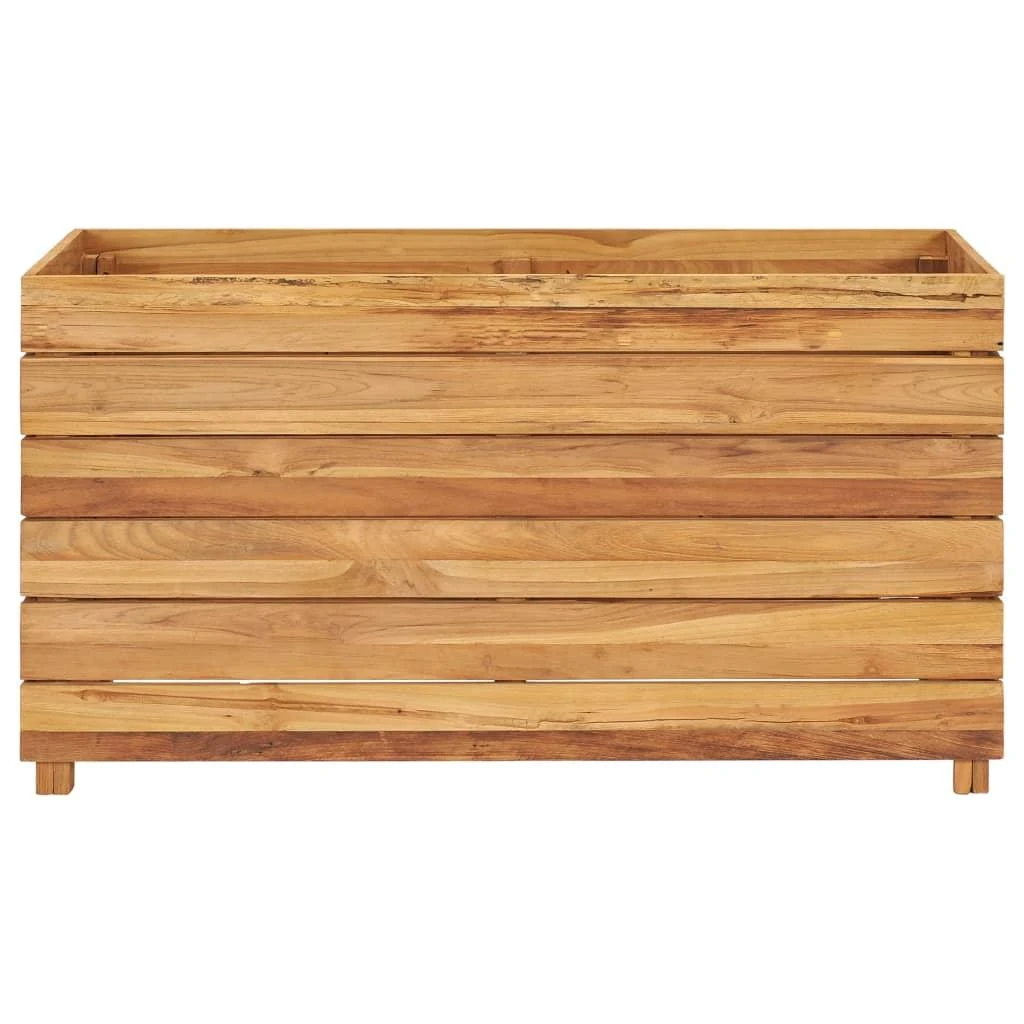 Aukštas lovelis, 100x40x55cm, perdirbtas tikmedis ir plienas