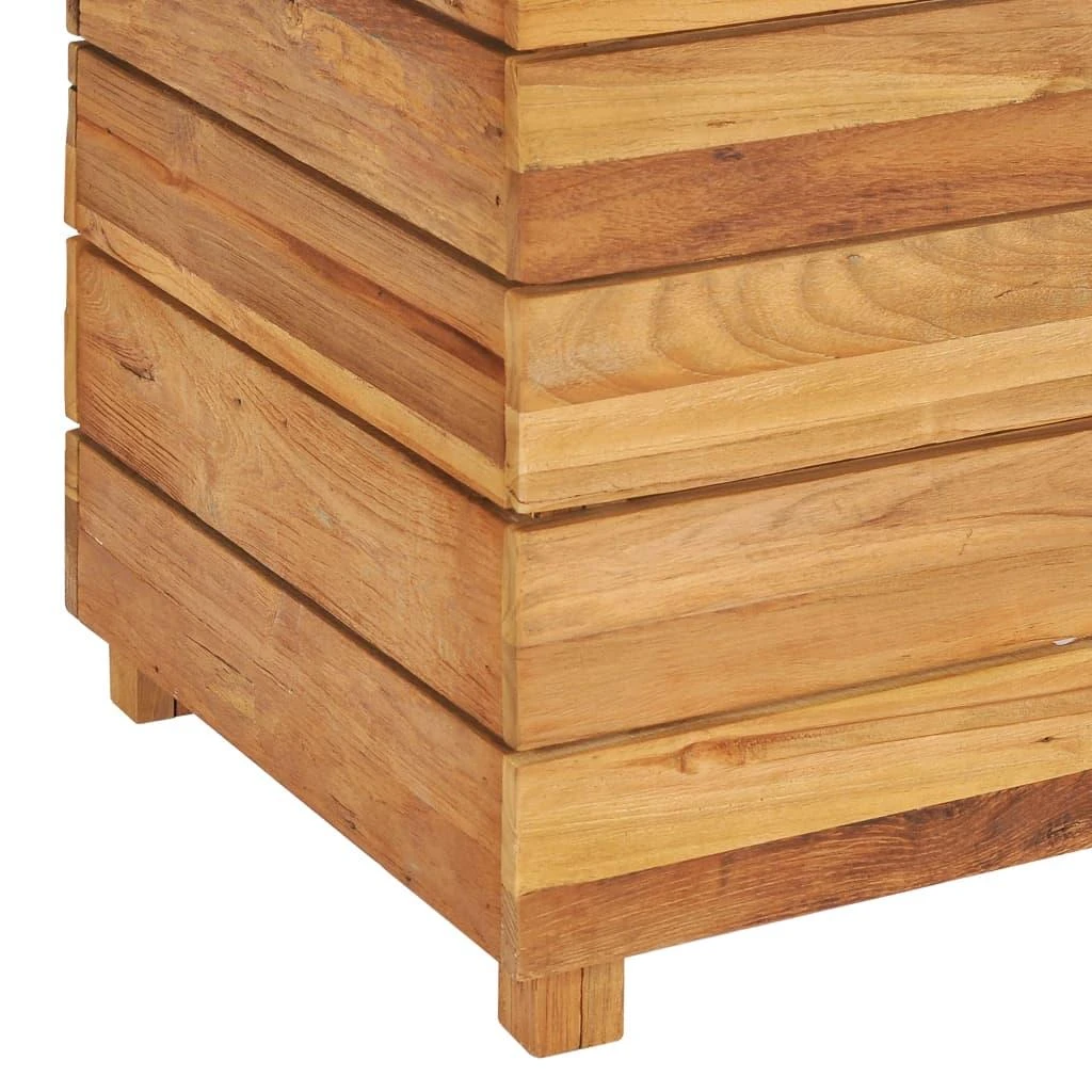 Aukštas lovelis, 100x40x55cm, perdirbtas tikmedis ir plienas
