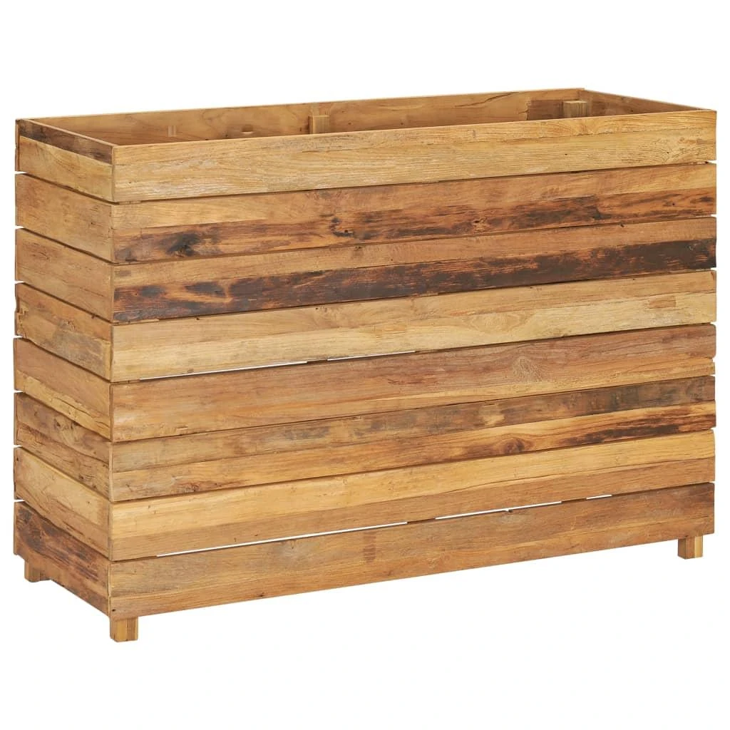 Aukštas lovelis, 100x40x72cm, perdirbtas tikmedis ir plienas