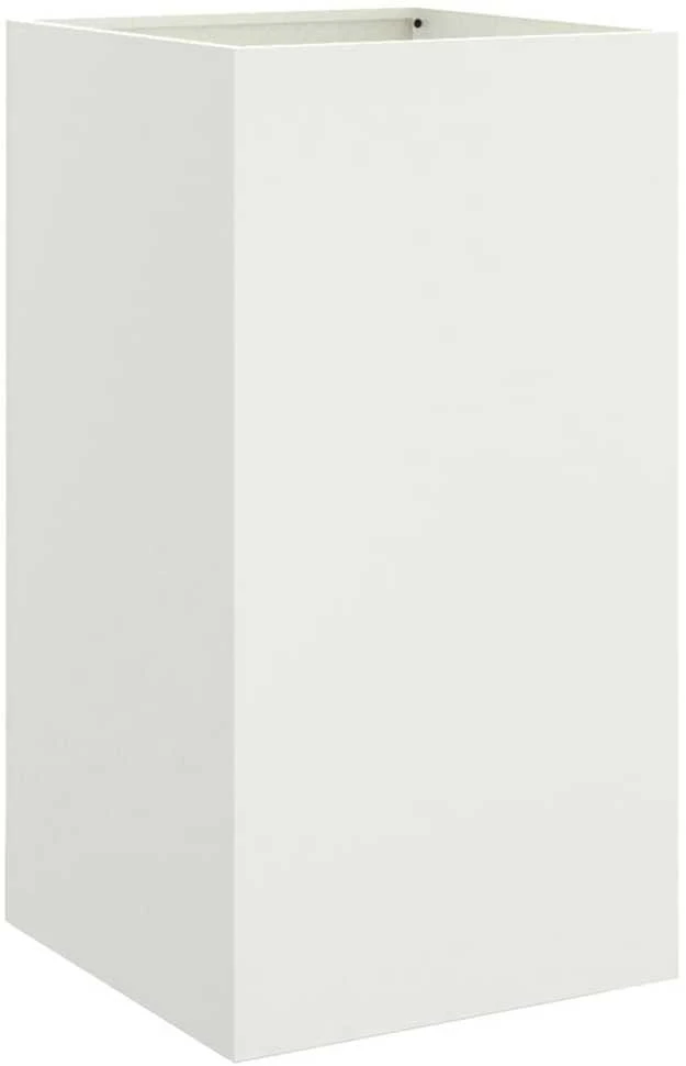 Lovelis, baltos spalvos, 42x38x75cm, šaltai valcuotas plienas