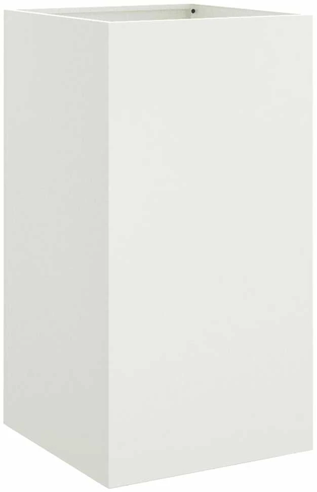 Lovelis, baltos spalvos, 42x38x75cm, šaltai valcuotas plienas