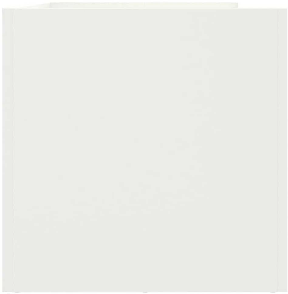 Lovelis, baltos spalvos, 62x30x29cm, šaltai valcuotas plienas