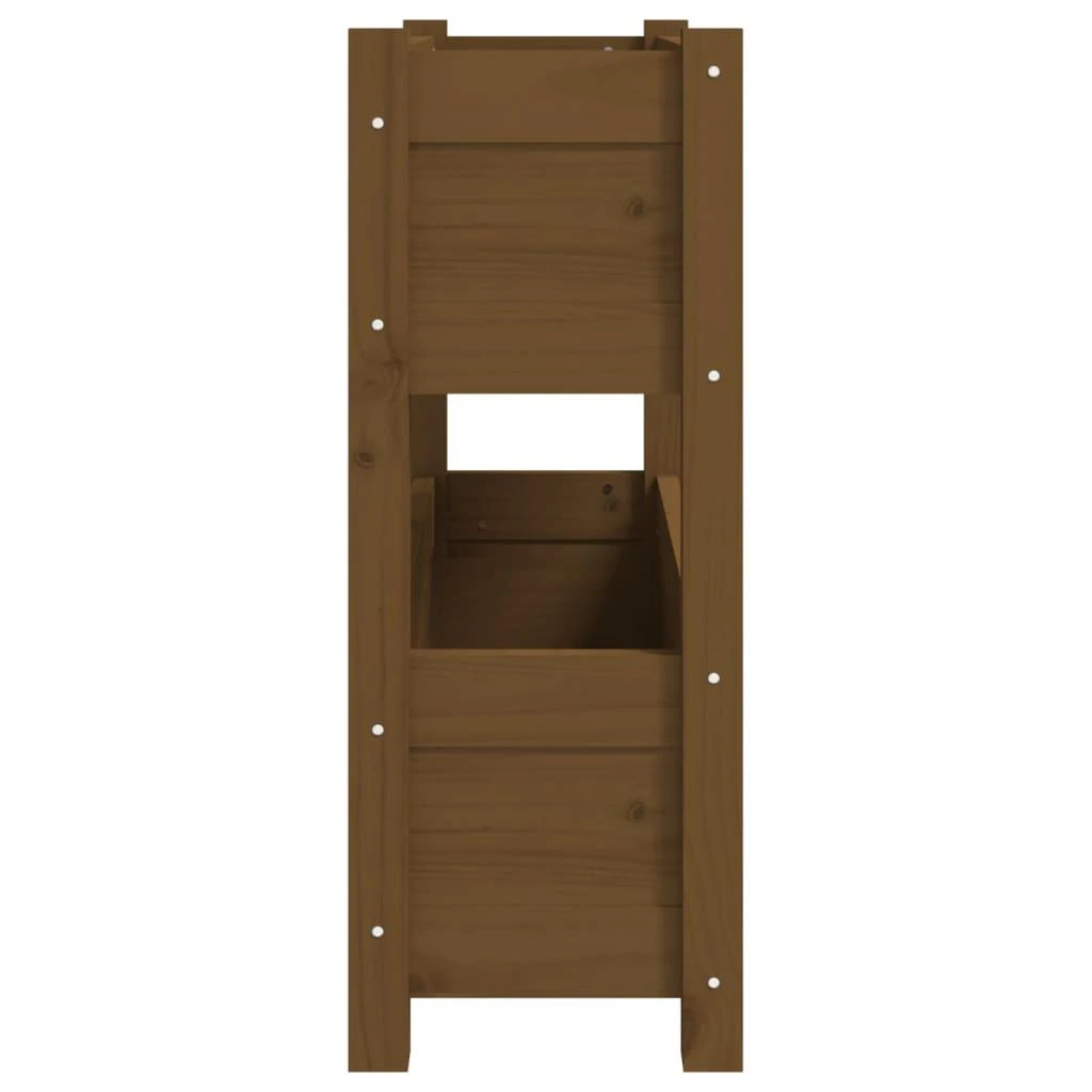 Lovelis, medaus rudas, 77x25x66cm, pušies medienos masyvas