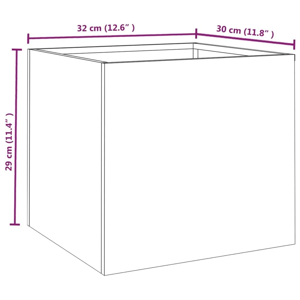 Lovelis, 32x30x29cm, Corten plienas