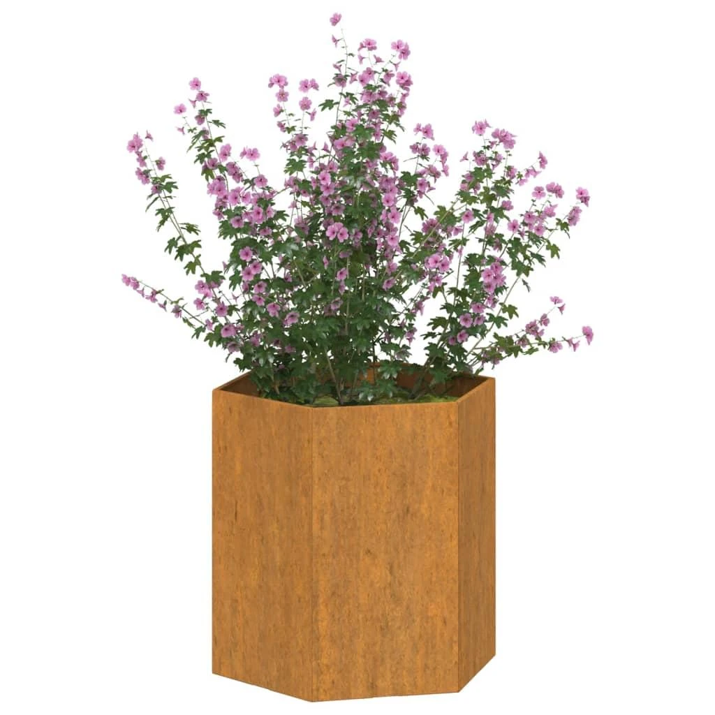 Lovelis, rūdžių spalvos, 40x40x45cm, Corten plienas