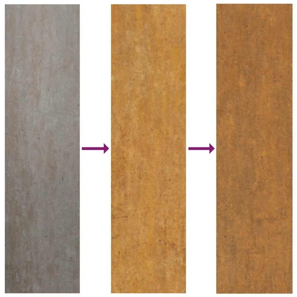 Lovelis, 49x47x46cm, Corten plienas