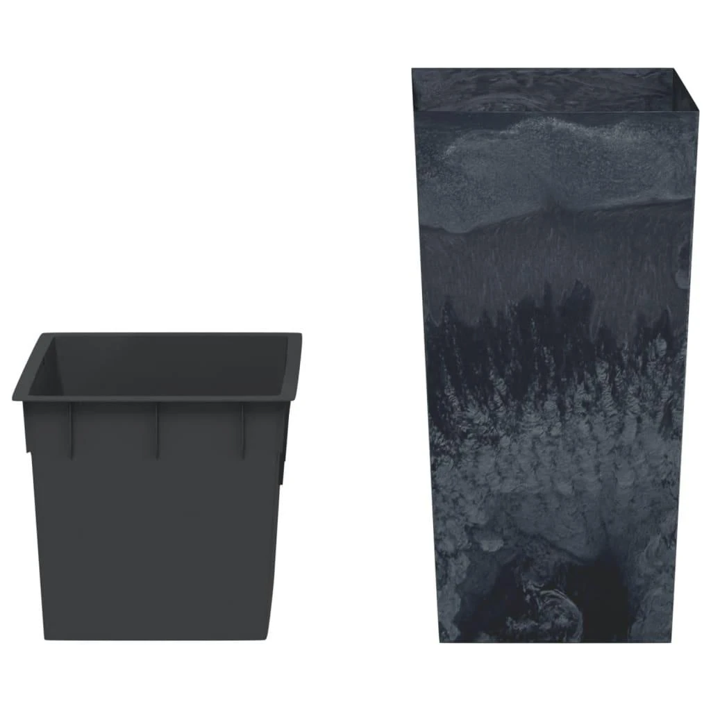 Lovelis su išimamu įdėklu, antracito, 11/26,5l, PP