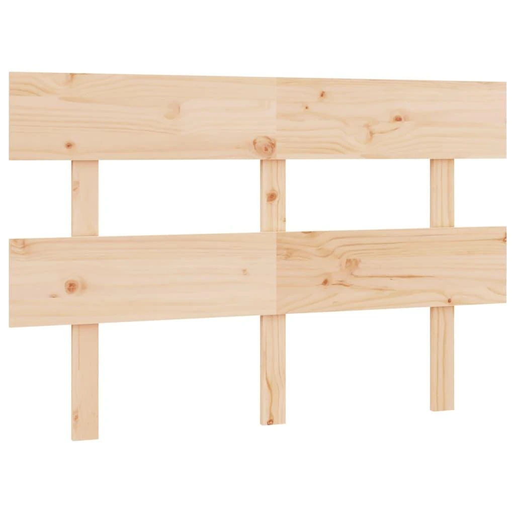 Lovos galvūgalis, 124x3x81cm, pušies medienos masyvas