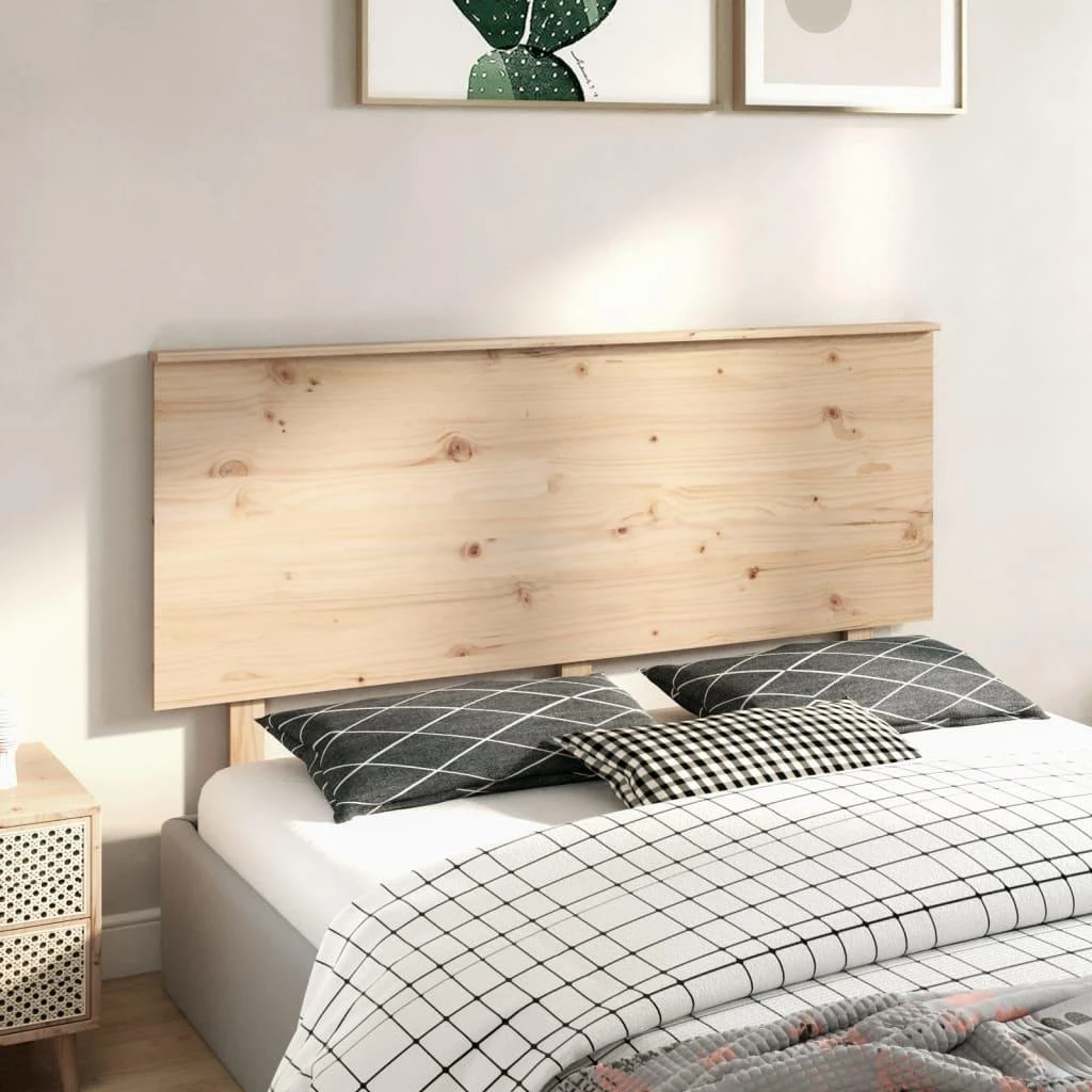 Lovos galvūgalis, 154x6x82,5cm, pušies medienos masyvas