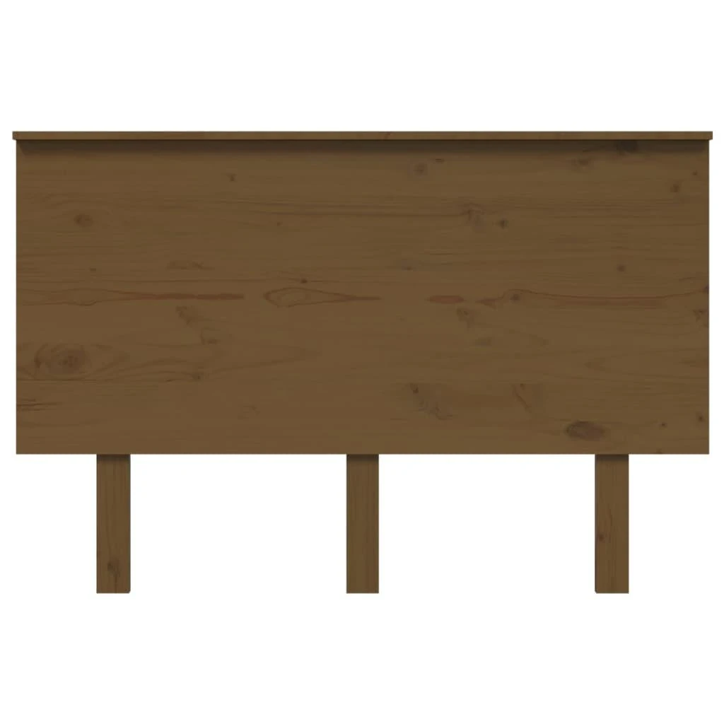 Lovos galvūgalis, medaus rudas, 124x6x82,5cm, pušies masyvas