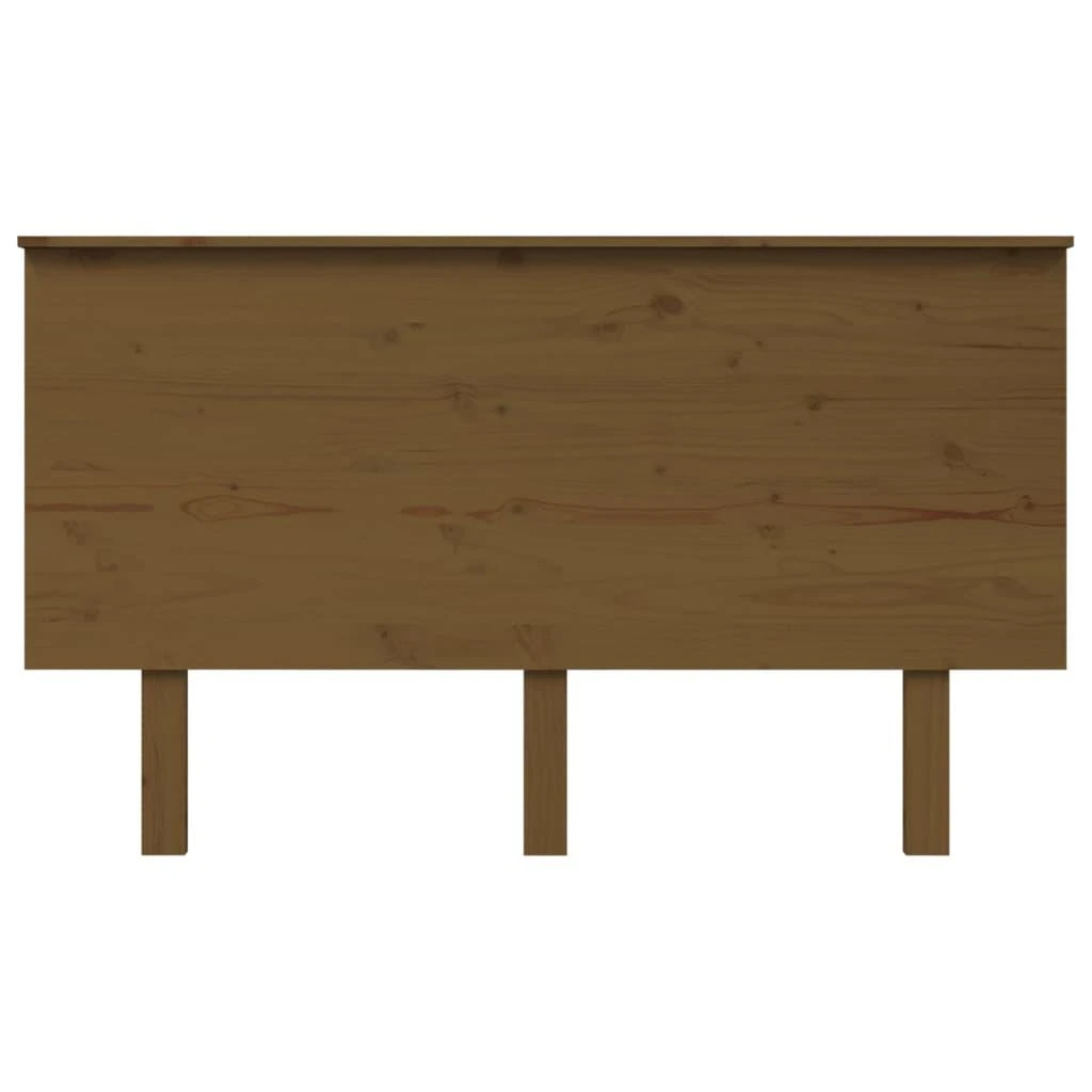 Lovos galvūgalis, medaus rudas, 139x6x82,5cm, pušies masyvas