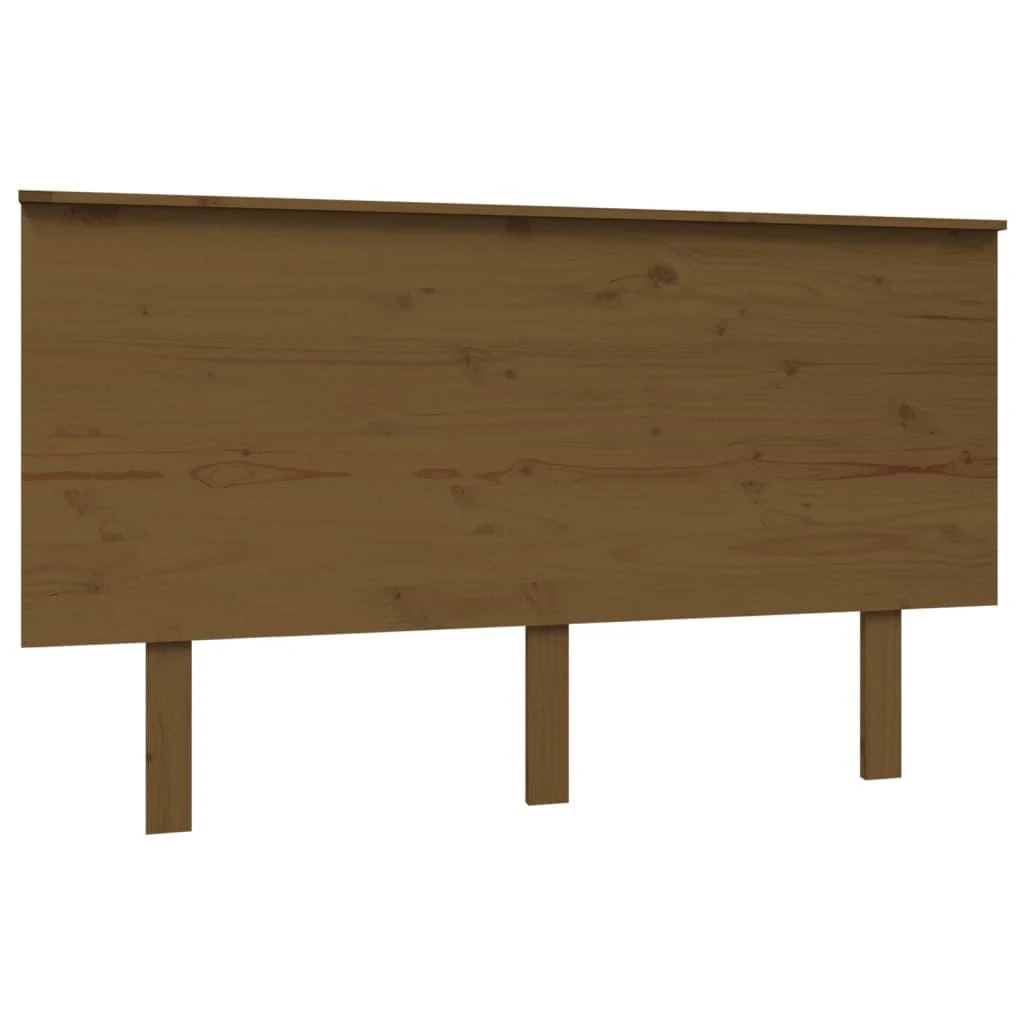 Lovos galvūgalis, medaus rudas, 139x6x82,5cm, pušies masyvas
