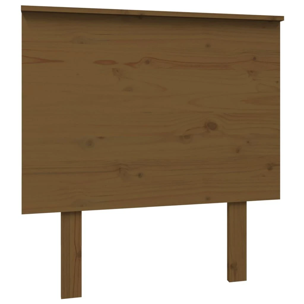 Lovos galvūgalis, medaus rudas, 79x6x82,5cm, pušies masyvas
