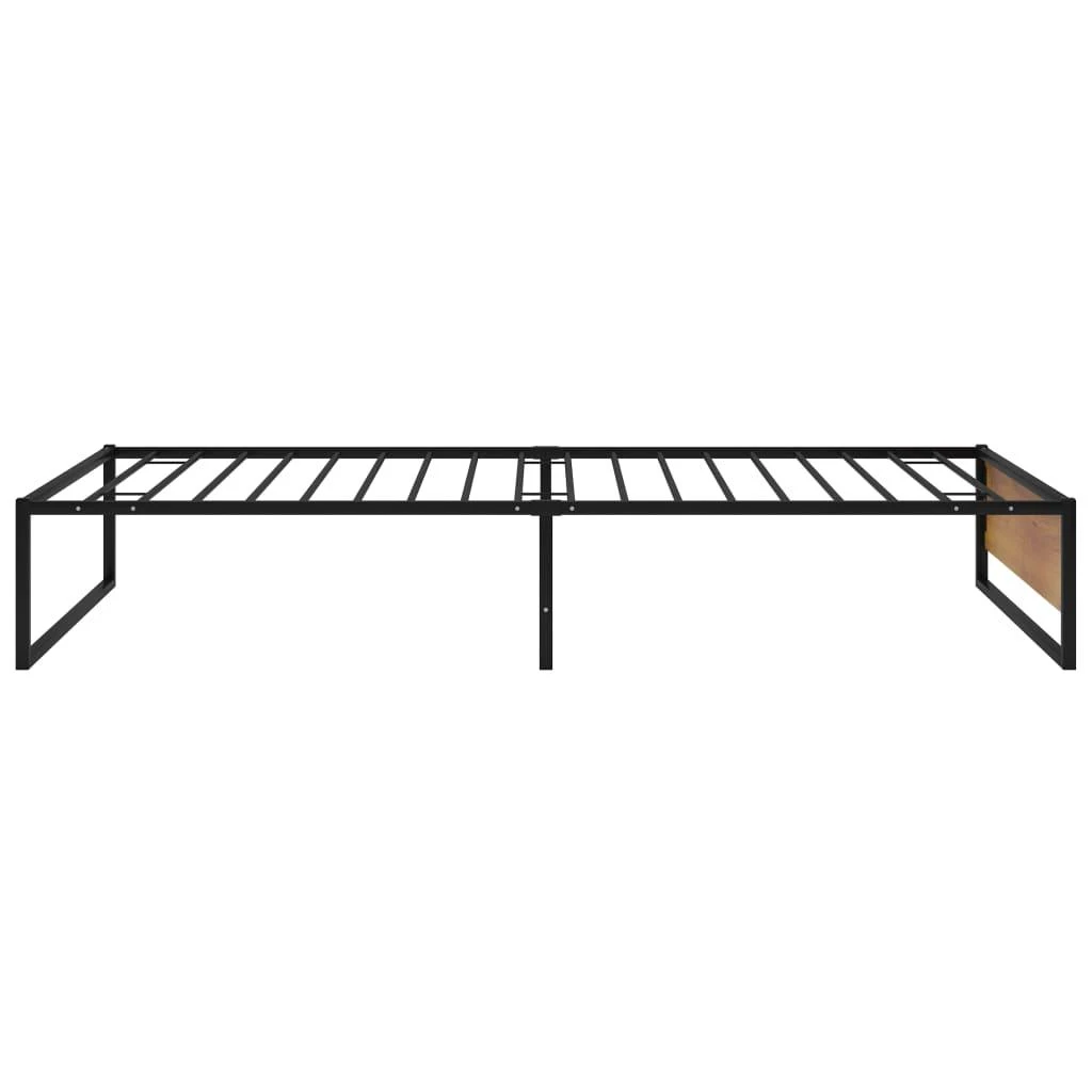 Lovos rėmas, juodos spalvos, 100x200cm, metalas