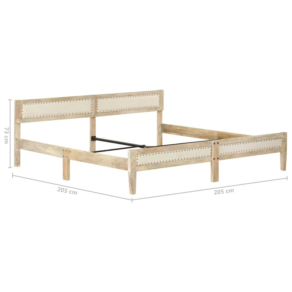 Lova Lovos rėmas, mango medienos masyvas, 200cm