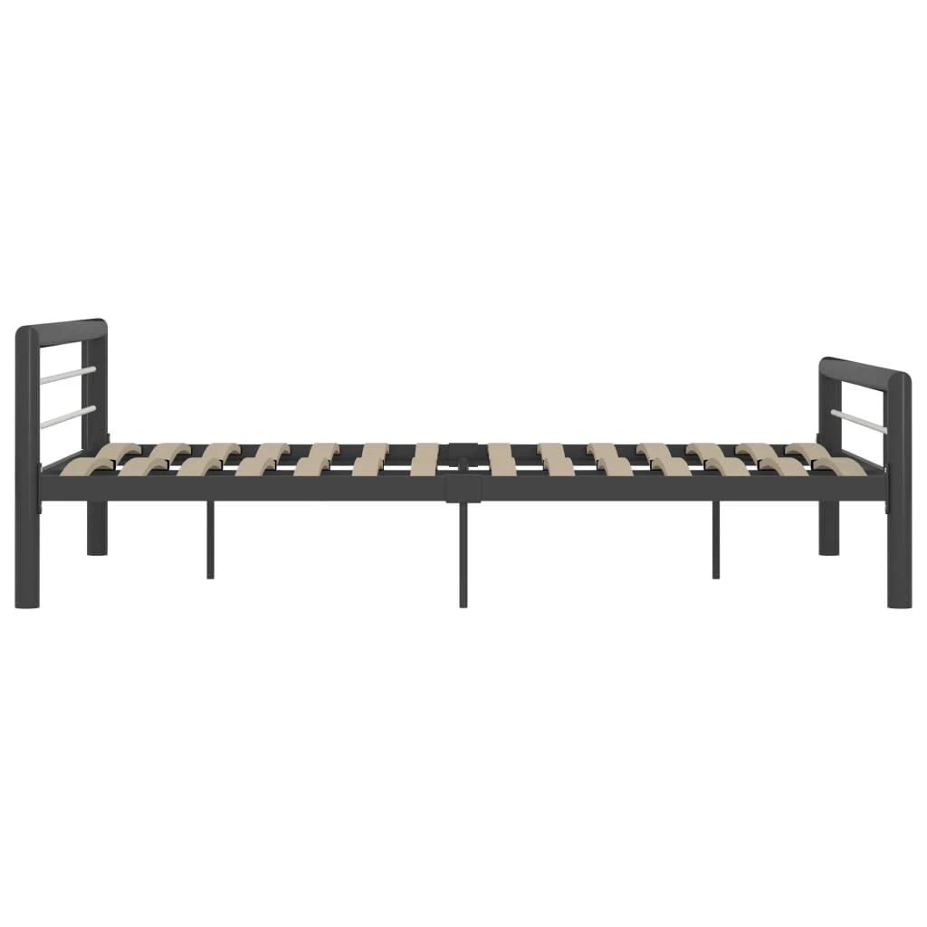 Lovos rėmas, pilkos ir baltos spalvos, 140x200cm, metalas