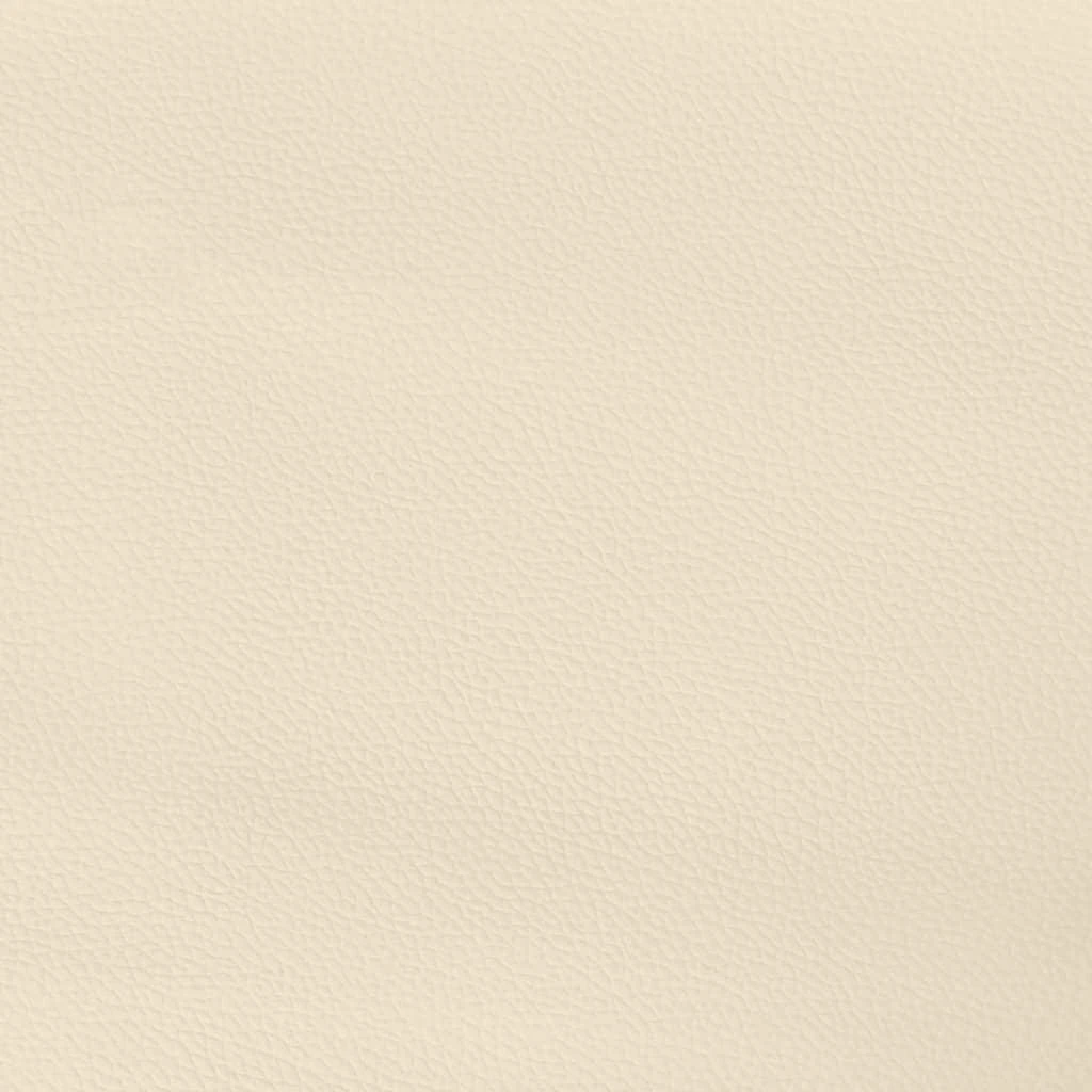 Lovos rėmas su galvūgaliu, kreminis, 160x200cm, dirbtinė oda