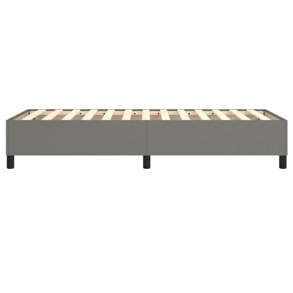 Lovos rėmas be čiužinio, tamsiai pilkas, 90x200cm, audinys