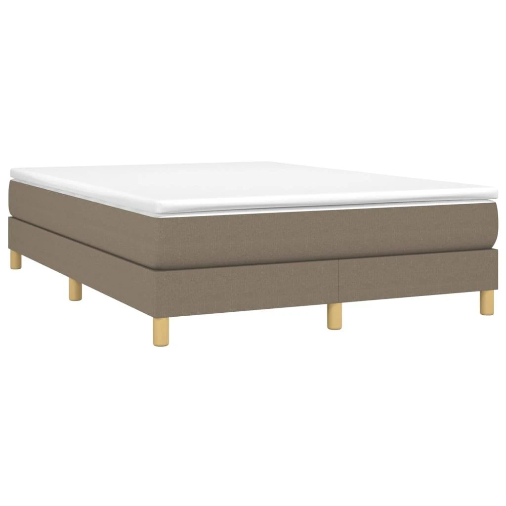 Lovos rėmas be čiužinio, taupe spalvos, 140x200cm, audinys
