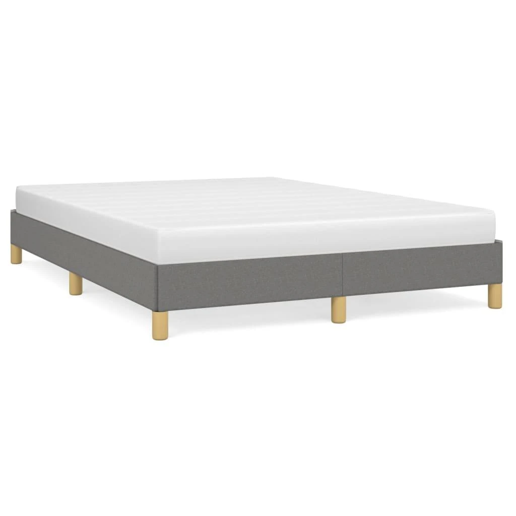 Lovos rėmas be čiužinio, tamsiai pilkas, 140x200cm, audinys